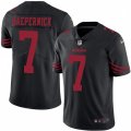 San Francisco 49ers #7 Colin Kaepernick Limited Black Rush Vapor Untouchable NFL Jersey