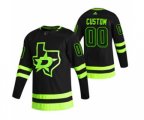 Dallas Stars Custom Black 2020-21 Alternate Authentic Player Hockey Jersey