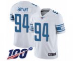 Detroit Lions #94 Austin Bryant White Vapor Untouchable Limited Player 100th Season Football Jersey