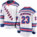 New York Rangers #23 Jeff Beukeboom Fanatics Branded White Away Breakaway NHL Jersey