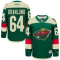 Minnesota Wild #64 Mikael Granlund Premier Green 2016 Stadium Series NHL Jersey