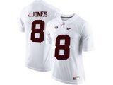 2016 Alabama Crimson Tide Julio Jones #8 College Football Limited Jersey - White