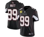Arizona Cardinals 2022 #99 J.J. Watt Black With 4-star C Patch Vapor Untouchable Limited Stitched NFL Jersey