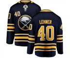 Buffalo Sabres #40 Robin Lehner Fanatics Branded Navy Blue Home Breakaway NHL Jersey