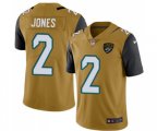 Jacksonville Jaguars #2 Landry Jones Limited Gold Rush Vapor Untouchable Football Jersey