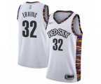 Brooklyn Nets #32 Julius Erving Authentic White Basketball Jersey - 2019-20 City Edition