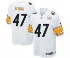 Pittsburgh Steelers #47 Mel Blount Game White Football Jersey
