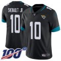 Jacksonville Jaguars #10 Laviska Shenault Jr. Black Team Color Stitched 100th Season Vapor Untouchable Limited Jersey