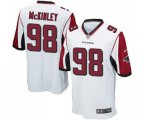 Atlanta Falcons #98 Takkarist McKinley Game White Football Jersey