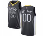 Golden State Warriors Customized Authentic Black Basketball Jersey - Statement Edition