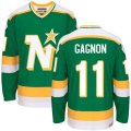 CCM Dallas Stars #11 Mike Gartner Premier Green Throwback NHL Jersey