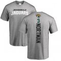 Jacksonville Jaguars #3 Brad Nortman Ash Backer T-Shirt