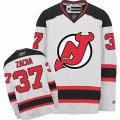 New Jersey Devils #37 Pavel Zacha Authentic White Away NHL Jersey