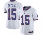 New York Giants #15 Golden Tate III Limited White Rush Vapor Untouchable Football Jersey