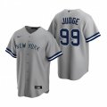 Nike New York Yankees #99 Aaron Judge Gray Road Stitched Baseball Jersey