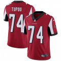 Atlanta Falcons #74 Tani Tupou Red Team Color Vapor Untouchable Limited Player NFL Jersey