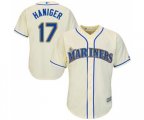 Seattle Mariners #17 Mitch Haniger Replica Cream Alternate Cool Base Baseball Jersey