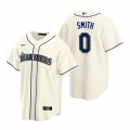 Nike Seattle Mariners #0 Mallex Smith Cream Alternate Stitched Baseball Jersey