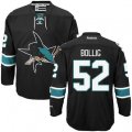 San Jose Sharks #52 Brandon Bollig Premier Black Third NHL Jersey
