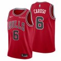 Chicago Bulls #6 Alex Caruso Red Edition Swingman Stitched Basketball Jersey