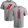 New Jersey Devils #14 Adam Henrique Ash Backer T-Shirt