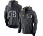 Tampa Bay Buccaneers #50 Vita Vea Stitched Black Anthracite Salute to Service Player Performance Hoodie