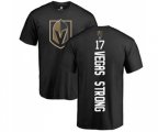 Vegas Golden Knights #17 Vegas Strong Black Backer T-Shirt