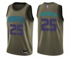 Charlotte Hornets #25 PJ Washington Swingman Green Salute to Service Basketball Jersey