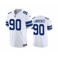 Dallas Cowboys #90 Demarcus Lawrence White 2023 F.U.S.E. Vapor Limited Stitched Football Jersey