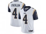 Los Angeles Rams #4 Greg Zuerlein White Men Stitched NFL Vapor Untouchable Limited Jersey