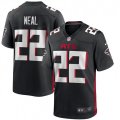 Atlanta Falcons #22 Keanu Neal Nike Black Game Jersey