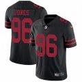 San Francisco 49ers #96 Datone Jones Black Vapor Untouchable Limited Player NFL Jersey