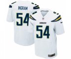 Los Angeles Chargers #54 Melvin Ingram Elite White Football Jersey