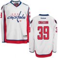 Washington Capitals #39 Alex Chiasson Authentic White Away NHL Jersey