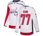 Washington Capitals #77 T.J. Oshie White Road Stitched Hockey Jersey