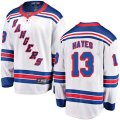 New York Rangers #13 Kevin Hayes Fanatics Branded White Away Breakaway NHL Jersey