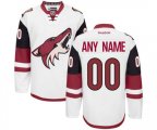 Arizona Coyotes Customized Authentic White Away Hockey Jersey