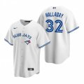 Nike Toronto Blue Jays #32 Roy Halladay White Home Stitched Baseball Jersey