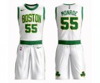 Boston Celtics #55 Greg Monroe Swingman White Basketball Suit Jersey - City Edition