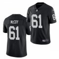 Las Vegas Raiders #61 Gerald McCoy Nike Black Vapor Limited Jersey