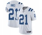 Indianapolis Colts #21 Nyheim Hines White Vapor Untouchable Limited Player Football Jersey