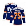 New York Islanders #75 Samuel Bolduc Authentic Blue Alternate Hockey Jersey