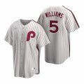 Nike Philadelphia Phillies #5 Nick Williams White Cooperstown Collection Home Stitched Baseball Jersey