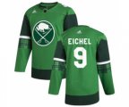 Buffalo Sabres #9 Jack Eichel 2020 St. Patrick's Day Stitched Hockey Jersey Green
