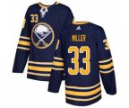 Buffalo Sabres #33 Colin Miller Navy Blue Home Authentic Stitched Hockey Jersey
