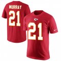 Kansas City Chiefs #21 Eric Murray Red Rush Pride Name & Number T-Shirt