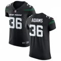 New York Jets #36 Josh Adams Nike Black Alternate Limited Jersey