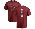 Arizona Cardinals #97 Zach Allen Maroon Backer T-Shirt