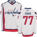 Washington Capitals #77 T.J. Oshie Authentic White Away NHL Jersey