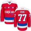 Washington Capitals #77 T.J. Oshie Premier Red Third NHL Jersey